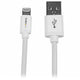 StarTech.com USBLT2MW Lightning kabel 2 m Hvid