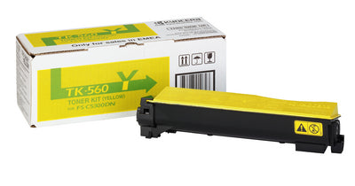 KYOCERA TK-560Y tonerpatron 1 stk Original Gul