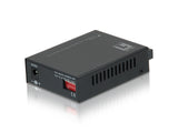 LevelOne FVT-2001 netværksomformer til medie 100 Mbit/s 1310 nm Multitilstand Sort