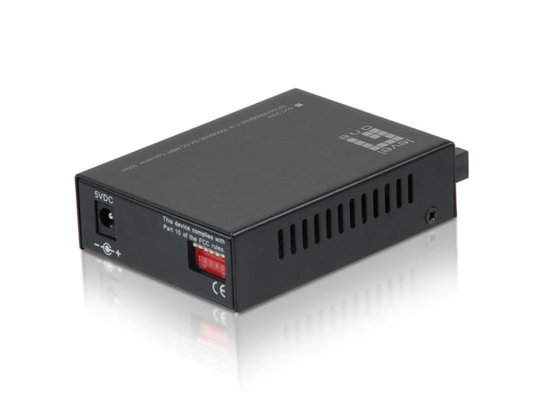 LevelOne GVT-2001 netværksomformer til medie 1000 Mbit/s 850 nm Multitilstand Sort