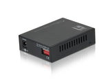 LevelOne GVT-2000 netværksomformer til medie 1000 Mbit/s Multitilstand Sort