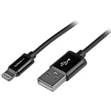 StarTech.com USBLT1MB Lightning kabel 1 m Sort
