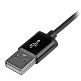 StarTech.com USBLT1MB Lightning kabel 1 m Sort