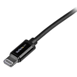StarTech.com USBLT1MB Lightning kabel 1 m Sort
