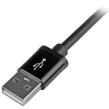 StarTech.com USBLT2MB Lightning kabel 2 m Sort