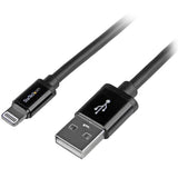StarTech.com USBLT2MB Lightning kabel 2 m Sort