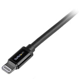 StarTech.com USBLT2MB Lightning kabel 2 m Sort