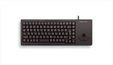 CHERRY XS Trackball tastatur Universel USB QWERTY US engelsk Sort