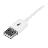 StarTech.com 3m USB2.0 m/f USB-kabel USB A Hvid