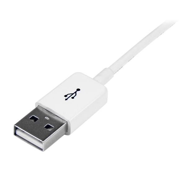 StarTech.com 3m USB2.0 m/f USB-kabel USB A Hvid
