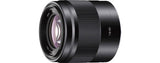 Sony SEL50F18B kameraobjektiv MILC Sort