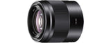 Sony SEL50F18B kameraobjektiv MILC Sort