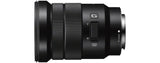 Sony SELP18105G kameraobjektiv MILC Telefoto zoomobjektiv Sort