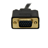 StarTech.com DP2VGAMM10B videokabel adapter 3 m DisplayPort VGA (D-Sub) Sort