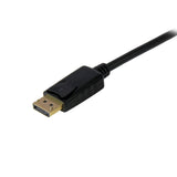 StarTech.com DP2VGAMM15B videokabel adapter 4,6 m DisplayPort VGA (D-Sub) Sort