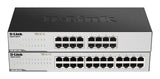 D-Link GO-SW-16G Ikke administreret L2 Gigabit Ethernet (10/100/1000) 1U Sort