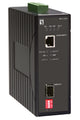 LevelOne IEC-2000 netværksomformer til medie 1000 Mbit/s Sort