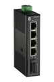 LevelOne IES-0510 netværksswitch Ikke administreret Fast Ethernet (10/100) Sort