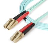 StarTech.com 450FBLCLC1 InfiniBand og fiberoptisk kabel 1 m LC Turkisfarve