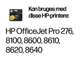HP 951XL High Yield Yellow Original Ink Cartridge blækpatron 1 stk Højt (XL) udbytte
