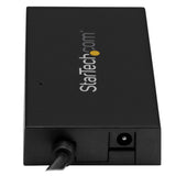 StarTech.com HB30A3A1CSFS interface hub USB 3.2 Gen 1 (3.1 Gen 1) Type-A 5000 Mbit/s Sort