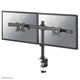 Neomounts FPMA-DCB100DBLACK skærmbeslag og -stativer 68,6 cm (27") Skrivebord Sort