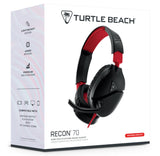Turtle Beach Recon 70 Headset Ledningsført Spil Sort, Rød