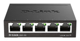 D-Link DGS-105 Ikke administreret L2 Gigabit Ethernet (10/100/1000) Sort