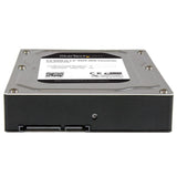 StarTech.com 25SAT35HDD drive bay panel 8,89 cm (3.5") Opbevaring drev bakke Sort, Sølv