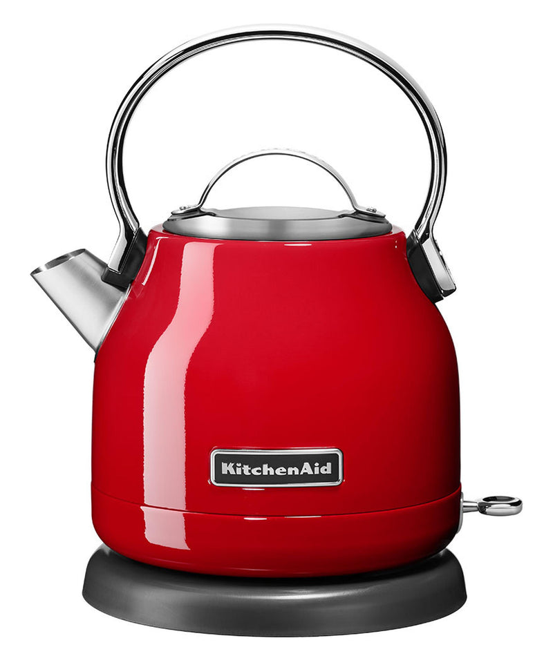 KitchenAid 5KEK1222EER elkedel 1,25 L 2200 W Sort, Rød, Rustfrit stål