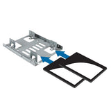 StarTech.com BRACKET25X2 drive bay panel 8,89 cm (3.5") Bærerpanel Rustfrit stål