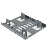 StarTech.com BRACKET25X2 drive bay panel 8,89 cm (3.5") Bærerpanel Rustfrit stål
