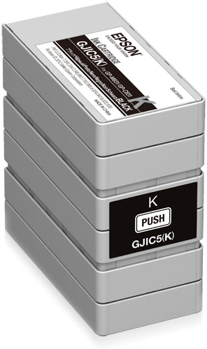 Epson GJIC5(K) blækpatron 1 stk Original Sort