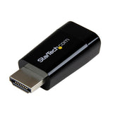 StarTech.com HD2VGAMICRO kabel kønsskifter Sort