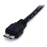 StarTech.com USB3AUB50CMB USB-kabel USB 3.2 Gen 1 (3.1 Gen 1) 0,5 m USB A Micro-USB B Sort