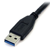 StarTech.com USB3AUB50CMB USB-kabel USB 3.2 Gen 1 (3.1 Gen 1) 0,5 m USB A Micro-USB B Sort