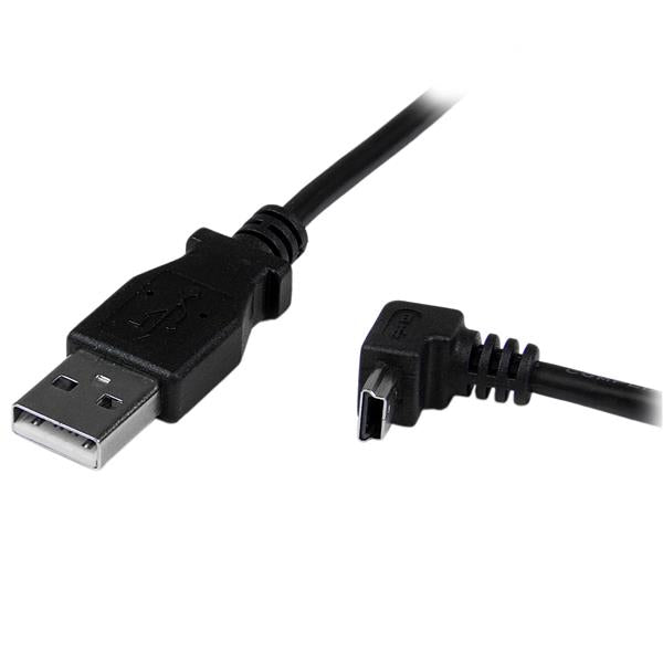 StarTech.com USBAMB2MD USB-kabel USB 2.0 2 m USB A Mini-USB B Sort