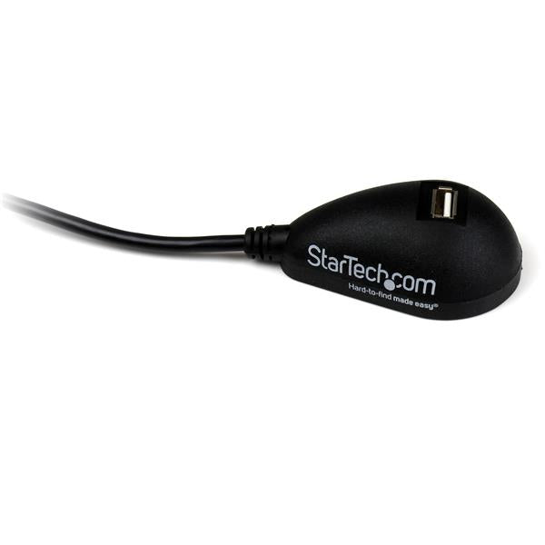 StarTech.com USBEXTAA5DSK USB-kabel USB 2.0 1,5 m USB A Sort