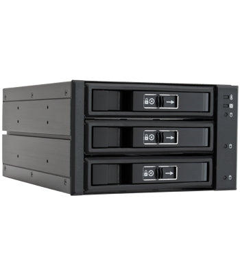 Chieftec CBP-2131SAS drive bay panel Bærerpanel Sort