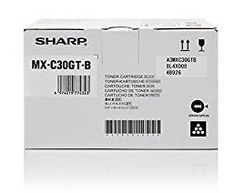 Sharp MXC30GTB tonerpatron 1 stk Original Sort