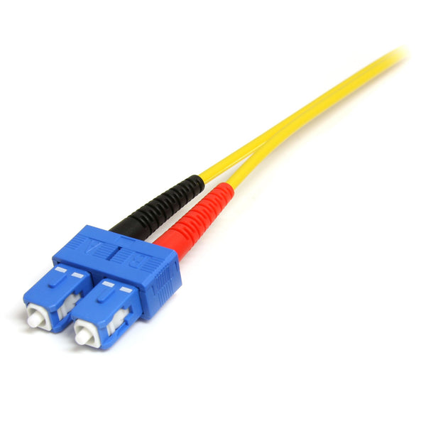 StarTech.com SMFIBLCSC10 InfiniBand og fiberoptisk kabel 10 m LC SC Gul