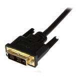 StarTech.com HDCDVIMM1M videokabel adapter 1 m Mini-HDMI DVI-D Sort