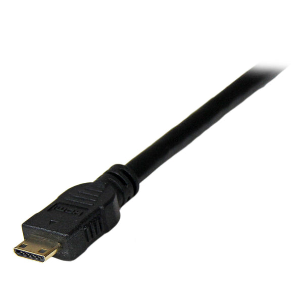 StarTech.com HDCDVIMM1M videokabel adapter 1 m Mini-HDMI DVI-D Sort