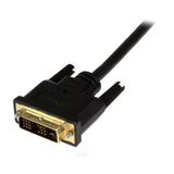 StarTech.com HDDDVIMM2M videokabel adapter 2 m Micro-HDMI DVI-D Sort