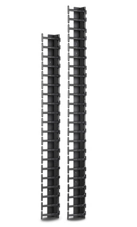 APC AR7722 kabelkanal Lige kabelbakke Sort