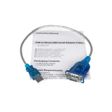 StarTech.com ICUSB232V2 serielkabel Grå 0,43 m USB 2.0 Type-A DB-9