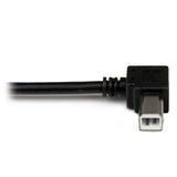 StarTech.com 1m USB 2.0 USB-kabel USB A USB B Sort