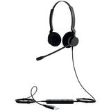 Jabra Biz 2300 Headset Ledningsført Kontor/Callcenter USB Type-A Sort