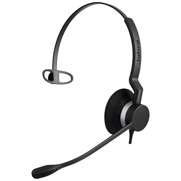 Jabra Biz 2300 Headset Ledningsført Kontor/Callcenter Bluetooth Sort