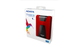 ADATA DashDrive Durable HD650 ekstern harddisk 1 TB 2.5" USB 3.2 Gen 1 (3.1 Gen 1) Rød